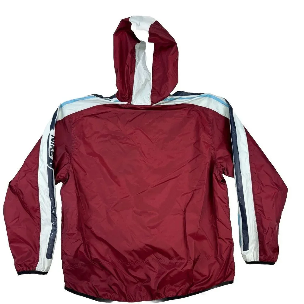Vintage Nike Baseball Zip Pullover Windbreaker Jacket Mens Size‎ Medium Pockets